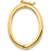 14K Yellow Gold Polished Pearl Shortener - 25.85mm Length by Monteluci Fine Jewelry