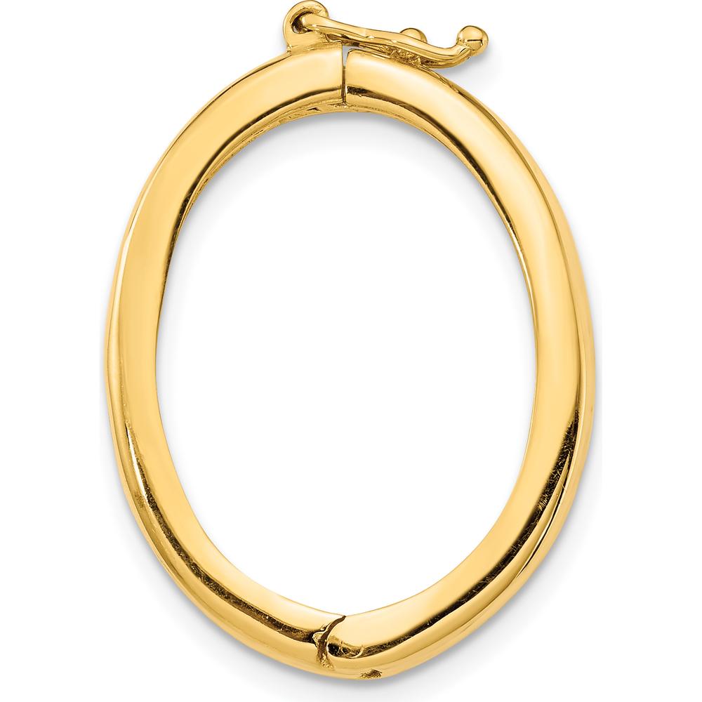14K Yellow Gold Polished Pearl Shortener - 25.85mm Length by Monteluci Fine Jewelry
