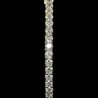 14K Yellow Gold Round Hoop Earrings with 74 Prong-Set Lab Diamonds - 2.97 Carats Total Weight (E-F Color, VS1 Clarity) - Covaloro Fine Jewelry