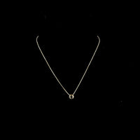 14K Yellow Gold Solitaire Pendant with 1.51 Carat Round Cut Lab-Grown Diamond, D VVS1 Clarity, GIA Certified - Covaloro Fine Jewelry