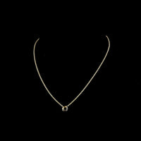 14K Yellow Gold Solitaire Pendant with 1.57 Carat Round Brilliant Lab Diamond - E VVS2 GIA Certified - Covaloro Fine Jewelry