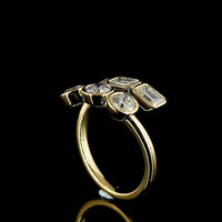 14K Yellow Gold Special Eternity Band with East-West Emerald Cut and Brilliant Cut Lab Diamonds - 1.78 Carats Total Diamond Weight - Covaloro Fine Jewelry