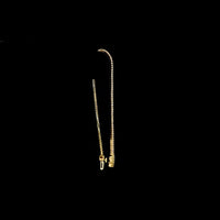 14K Yellow Gold Tennis Bracelet with 112 Prong Set Round Lab Diamonds - 0.98 Carats Total Diamond Weight E-F VS - Covaloro Fine Jewelry