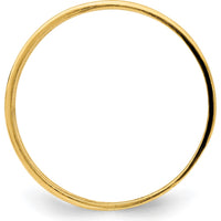 14K Yellow Gold Wave Engraved Thumb Ring for Women - Fashion Statement Piece by 0