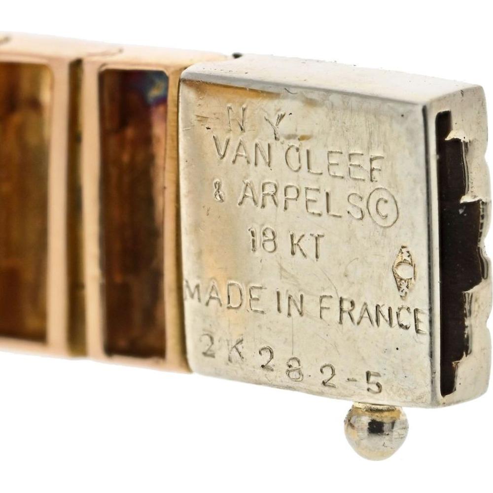 18K Tri-Color Gold Vintage Bracelet - Van Cleef & Arpels Iconic