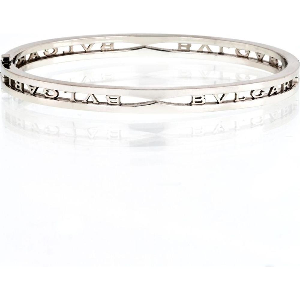 18K White Gold Bvlgari B. Zero 1 Small Bracelet - 22.3 Grams Weight