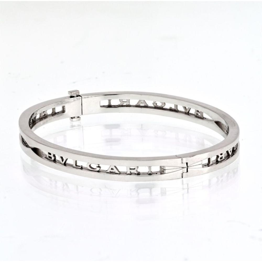 18K White Gold Bvlgari B. Zero 1 Small Bracelet - 22.3 Grams Weight