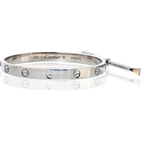 18K White Gold Cartier Love Bracelet - 31.1 Grams
