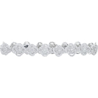 18K White Gold Diamond Tennis Bracelet - 6.85 Carat Total Diamond Weight
