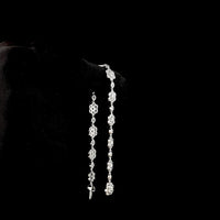 18K White Gold Special Bracelet with Bezel Set Round Lab-Grown Diamonds - 8.02 Carats Total Diamond Weight - Covaloro Fine Jewelry