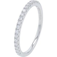 18K White Gold Split-Shank Bridal Set with 4.00 Carat Oval Lab Grown Diamond and Pavé Band - 4.50 Carat Total Diamond Weight