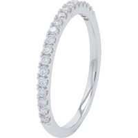 18K White Gold Split Shank Bridal Set with 4.00 Carat Round Lab Grown Diamond and 0.50 Carat Accent Diamonds - 4.50 Carat Total Weight