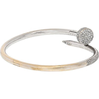 18K Yellow Gold Cartier Juste Un Clou Bangle with 2.26 Carats Diamonds