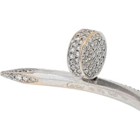 18K Yellow Gold Cartier Juste Un Clou Bangle with 2.26 Carats Diamonds