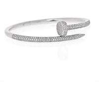 18K Yellow Gold Cartier Juste Un Clou Bangle with 2.26 Carats Diamonds