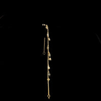18K Yellow Gold Mixed Shape Station Bracelet with Pear, Heart, and Marquise Lab Diamonds - 2.10 Carats Total Diamond Weight - Covaloro Fine Jewelry