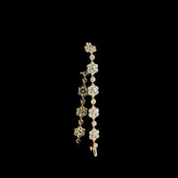 18K Yellow Gold Round Diamond Station Bracelet with Bezel Set Brilliant Cut Lab Diamonds - 7.44 Carat Total Diamond Weight, E-F Color VS Clarity - Covaloro Fine Jewelry