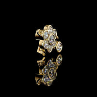 18K Yellow Gold Tennis Bracelet with Bezel Set Round Lab Diamonds - 0.66 Carat Total Diamond Weight - Covaloro Fine Jewelry