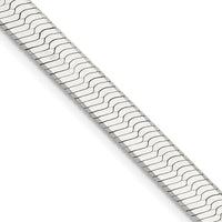 925 Sterling Silver 8mm Magic Herringbone Chain - 24" by Lumare Gioia