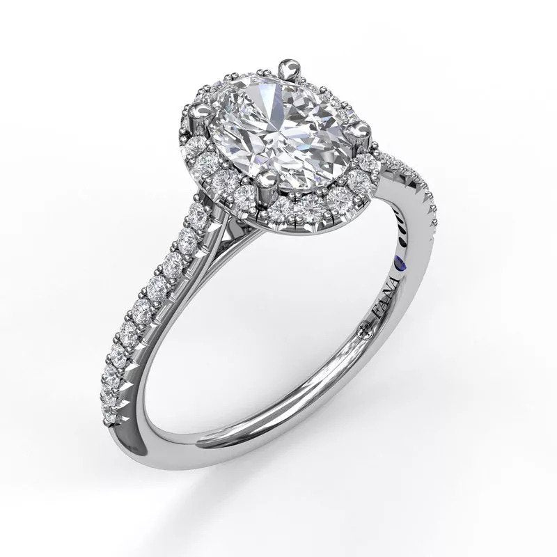 14K White Gold EFFY Diamond Floral Sparkle Ring - 0.94 Carat Total Dia ...