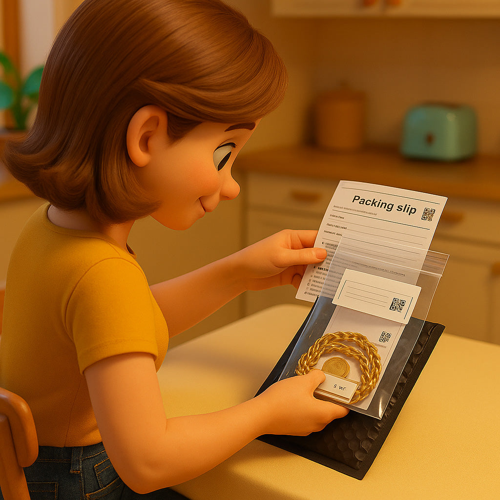 Packing bubble envelope