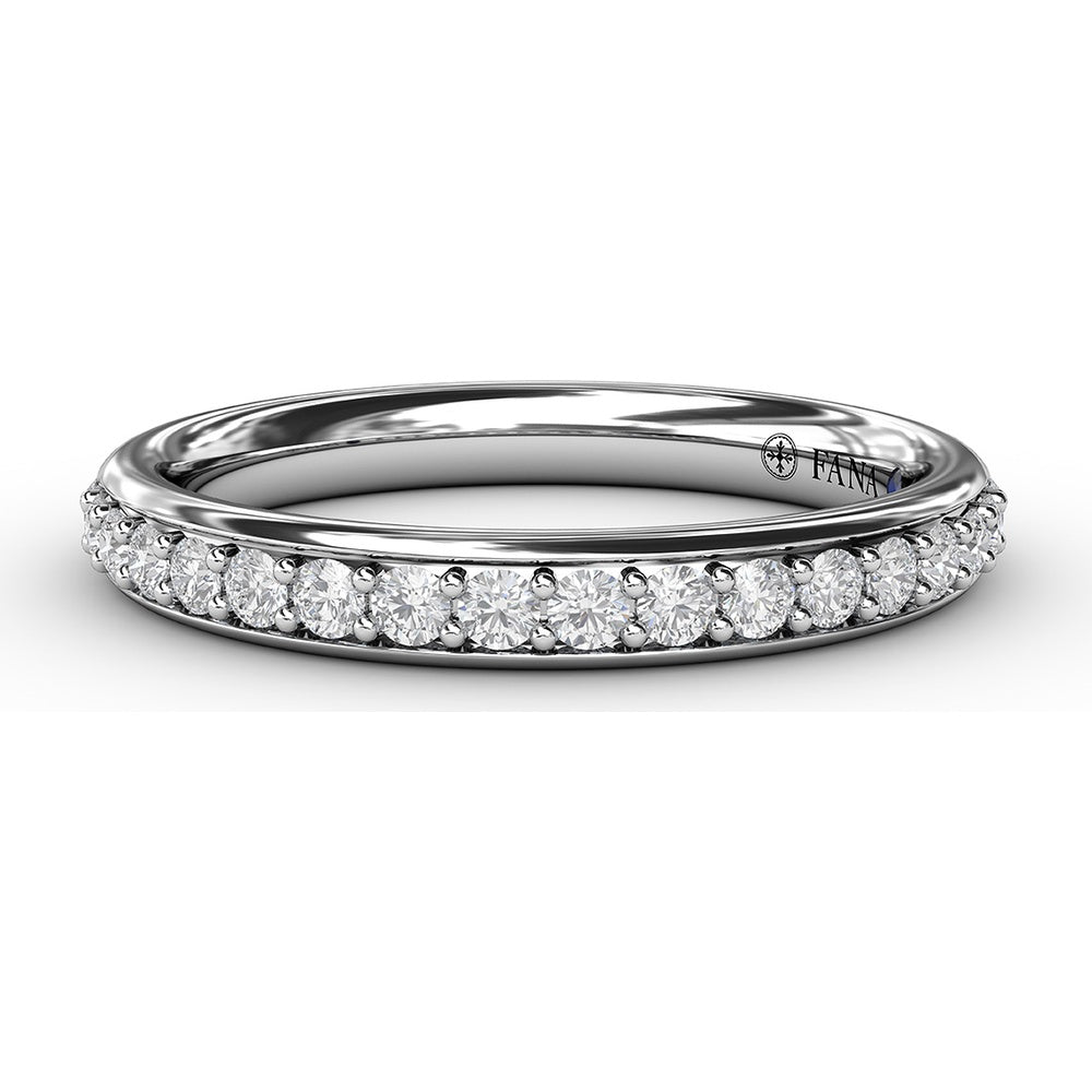 Anniversary Band with Prong Set Round Diamonds by Fana - 0.32 Carat Total Diamond Weight