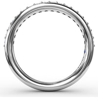Anniversary Band with Prong Set Round Diamonds by Fana - 0.32 Carat Total Diamond Weight