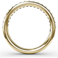 Anniversary Band with Prong Set Round Diamonds by Fana - 0.32 Carat Total Diamond Weight