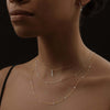 Aresa New York - Astell No. 5 Necklaces - 18K Rose Gold with 0.90 cts. of Diamonds