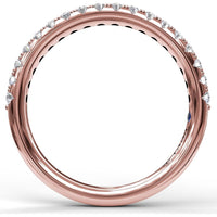 Band with Shared-Prong Set Round Diamonds by Fana - 0.32 Carat Total Diamond Weight