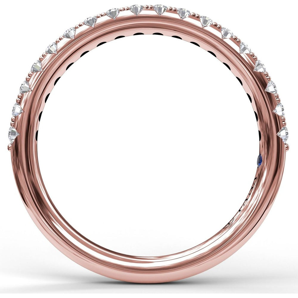 Band with Shared-Prong Set Round Diamonds by Fana - 0.32 Carat Total Diamond Weight