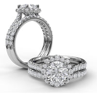 Band with Shared-Prong Set Round Diamonds by Fana - 0.32 Carat Total Diamond Weight