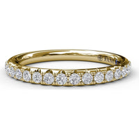 Band with Shared-Prong Set Round Diamonds by Fana - 0.32 Carat Total Diamond Weight