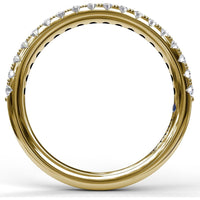 Band with Shared-Prong Set Round Diamonds by Fana - 0.32 Carat Total Diamond Weight