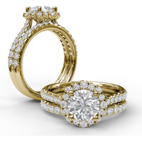 Band with Shared-Prong Set Round Diamonds by Fana - 0.32 Carat Total Diamond Weight