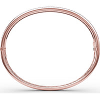 Bangle with Channel-Set Round Sapphires and Pavé Diamonds by Fana - 4.27 Carat Total Gemstone Weight