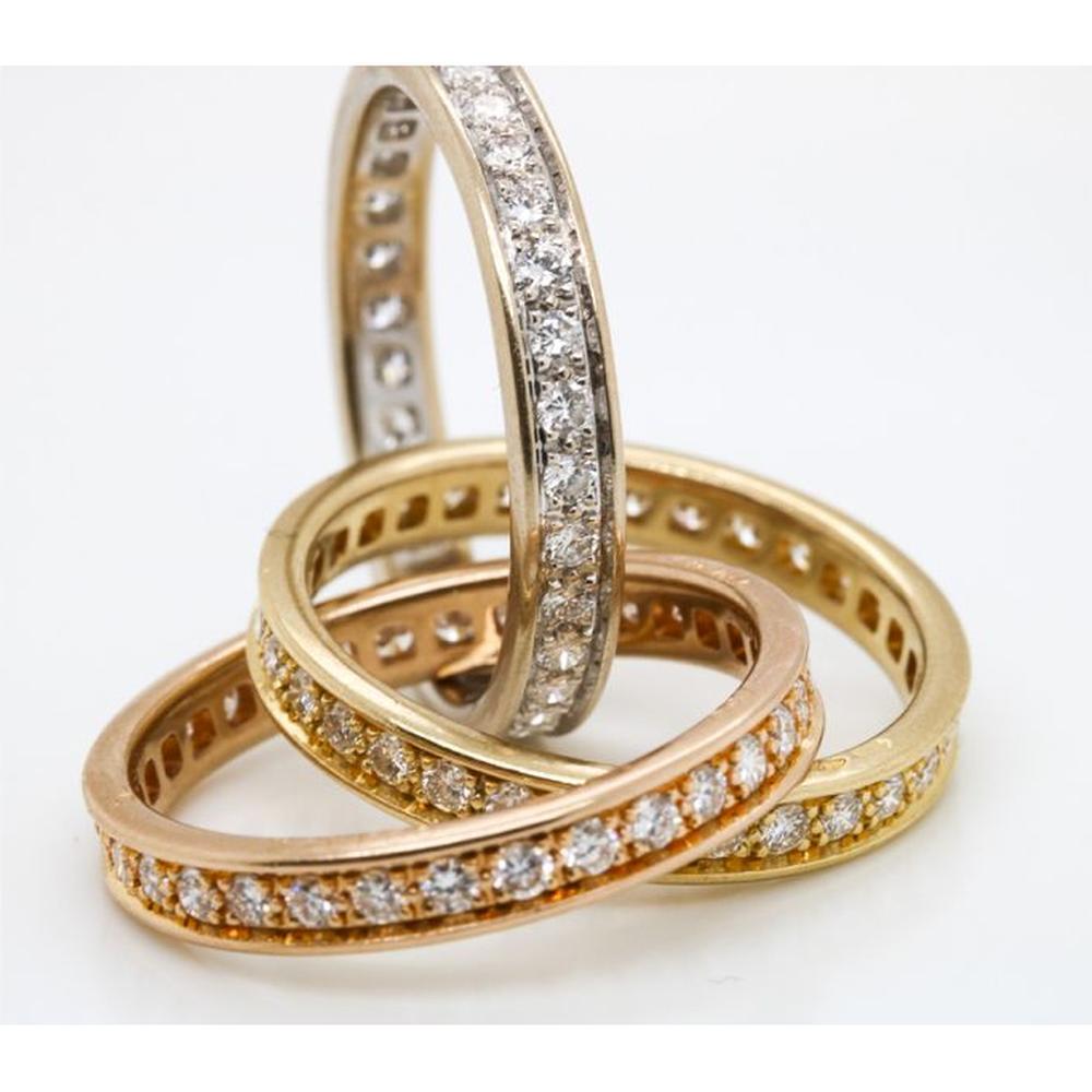 Cartier 18K Gold Diamond Trinity Estate Ring - 8.9 Grams, French Size 52