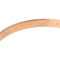 Cartier 18K Tri-Color Gold Trinity Bangle Bracelet - Larger Model (Wide) 76.6g