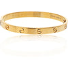 Cartier Love Bracelet in 18K Yellow Gold Size 18 - Iconic Screw Motif Bangle Bracelet