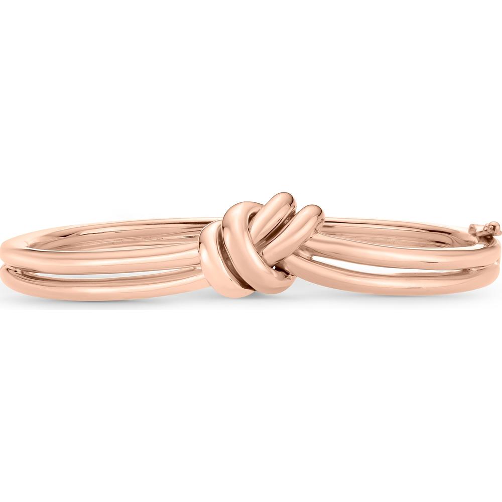 Charles Krypell - Gold Knot Bangle in 18K Rose Gold