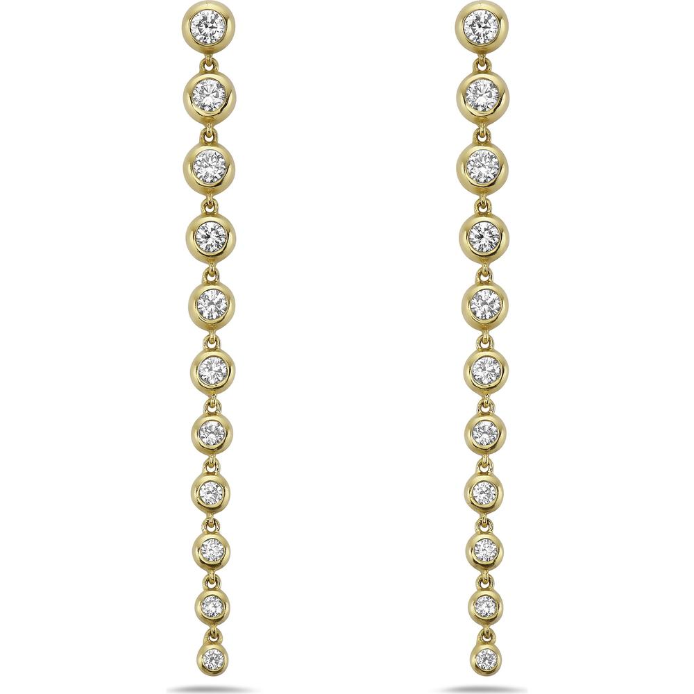 Charles Krypell - Graduated Bubble Earrings in 18K Yellow Gold