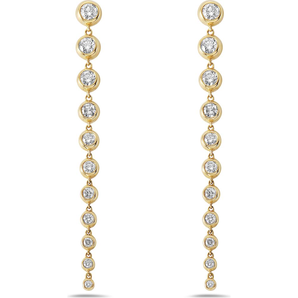 Charles Krypell - Graduated Bubble Earrings in 18K Yellow Gold