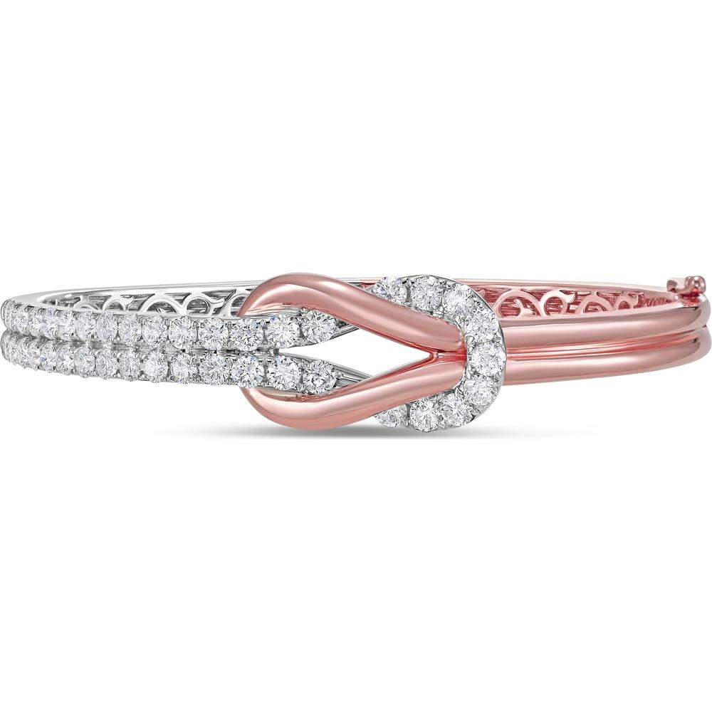 Charles Krypell - Hercules Knot Bangle in 18K Rose Gold