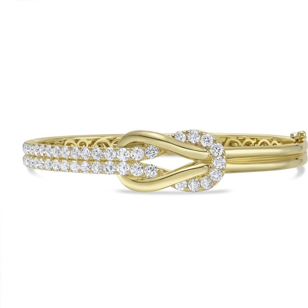 Charles Krypell - Hercules Knot Bangle in 18K Yellow Gold