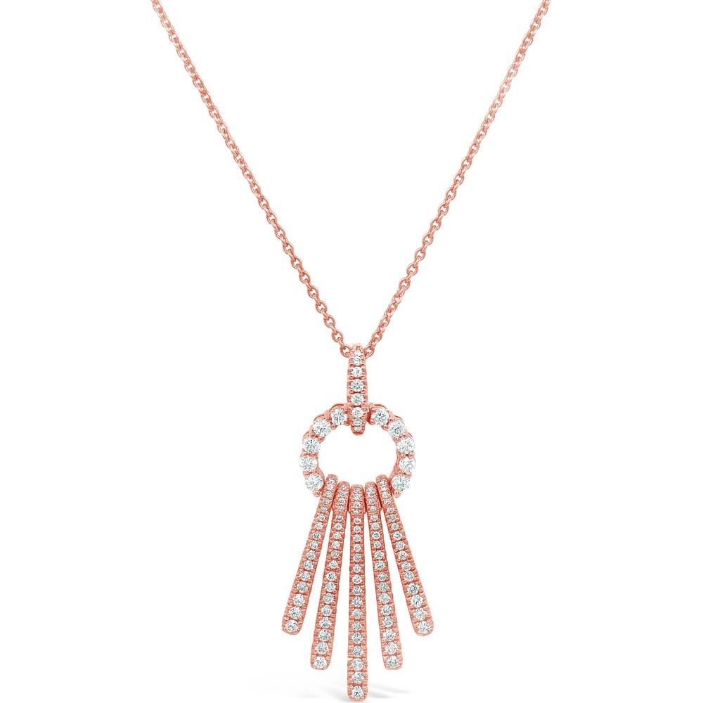 Charles Krypell - Sanabell Sunset Pendant in 18K Rose Gold