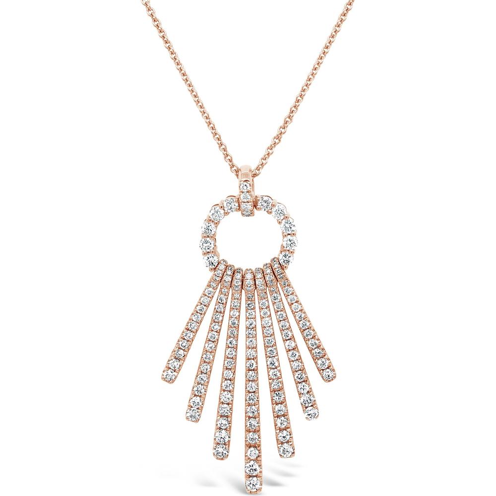 Charles Krypell - Sanabell Sunset Pendant in 18K Rose Gold