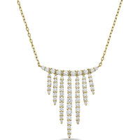 Charles Krypell - Starlight Fringe Pendant in 18K Yellow Gold