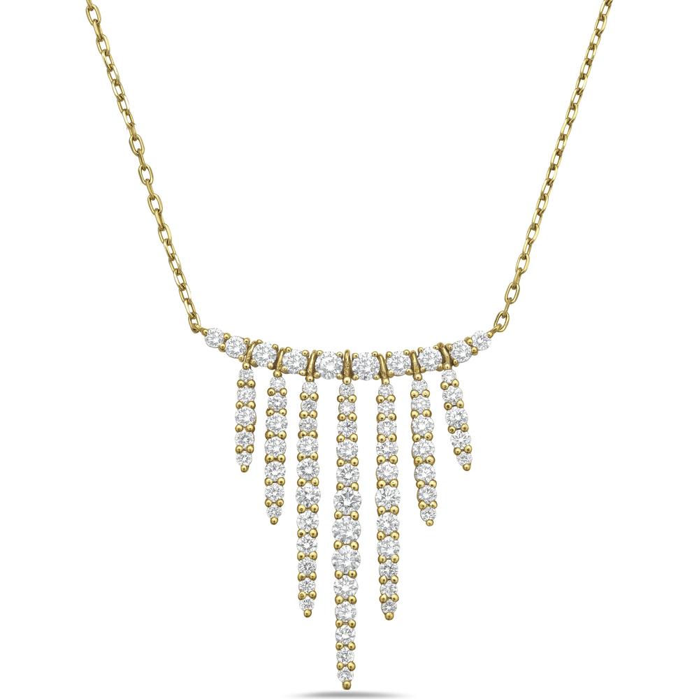 Charles Krypell - Starlight Fringe Pendant in 18K Yellow Gold