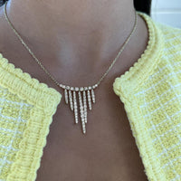 Charles Krypell - Starlight Fringe Pendant in 18K Yellow Gold