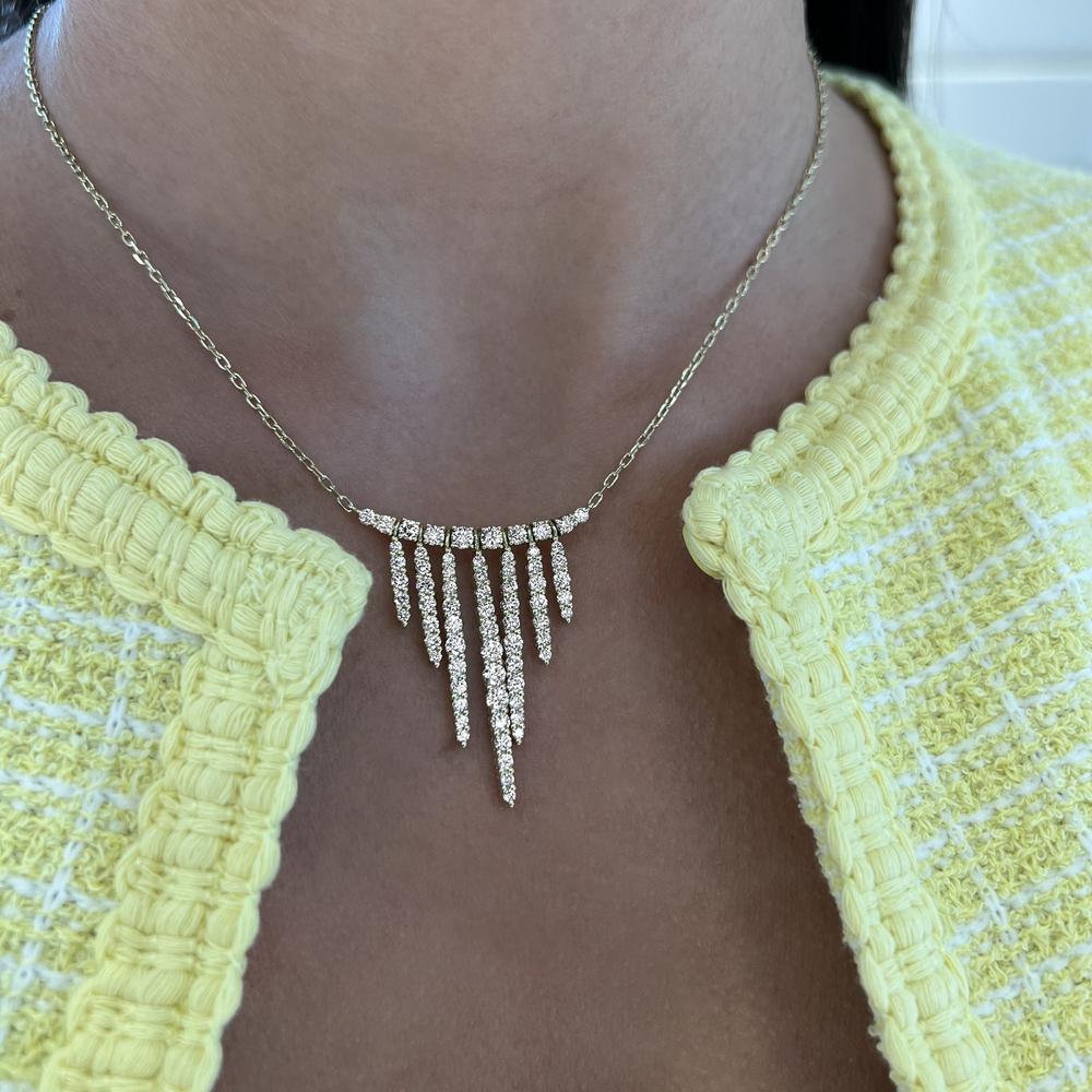 Charles Krypell - Starlight Fringe Pendant in 18K Yellow Gold